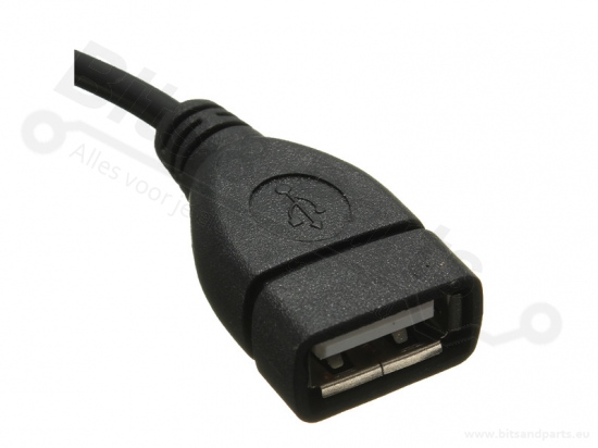USB Voedingskabeltje met aan/uit schakelaar 0,3m